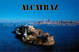 73744601 San_Francisco_California Alcatraz Island San Francisco Bay Aerial View - Sonstige & Ohne Zuordnung