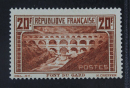 PONT Du GARD YT N°262A 20F Chaudron (I) NEUF** - Unused Stamps