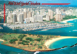 73734126 Waikiki Fliegeraufnahme Ala War Yacht Harbour Hotels - Andere & Zonder Classificatie