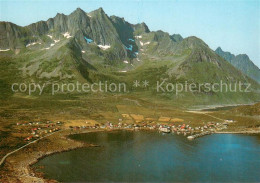 73715284 Mefjordvaer I Berg Panorama Kueste Gebirge  - Norway