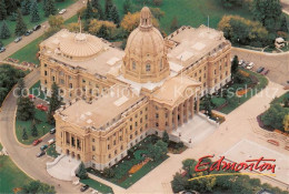 73715134 Edmonton Alberta Aerial View Of Legislative Building Edmonton Alberta - Non Classés