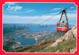 73715079 Bergen Norwegen Ulriken Mountain Bergbahn Bergen Norwegen - Norvège