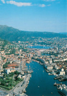 73715075 Bergen Norwegen Panorama Hafen Bergen Norwegen - Norvège