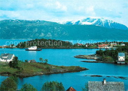 73715072 Gjermundshamn Panorama Fjord Berge  - Norway