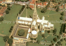 73715063 Salisbury Wiltshire Cathedral Aerial View  - Altri & Non Classificati