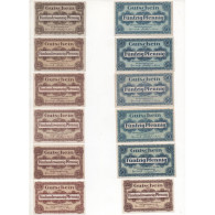 NOTGELD - HANNOVER - 22 Different Notes - 1917-1920 (H035) - [11] Emisiones Locales