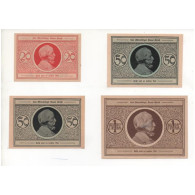 NOTGELD - HEIDE - 4 Different Notes - VARIETE (H044) - [11] Emissions Locales