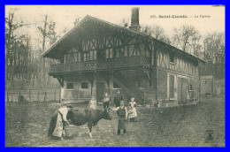 * SAINT CUCUFA * LA FERME - ANIMEE - TRAITE DE VACHE - ST - ENFANTS - 015 - EDIT. ABEILLE - 1914 - Andere & Zonder Classificatie