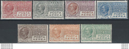 1926-28 Italia VE III Posta Aerea 7v. Mc MNH Sassone N. 2A/7 - Other & Unclassified