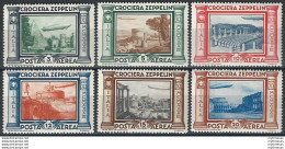 1933 Italia Aerea Zeppelin 6v. MNH Sassone N. 45/50 - Otros & Sin Clasificación