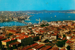73714494 Istanbul Constantinopel Stadtpanorama Mit Galatabruecke Bosphorus Istan - Turkey