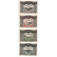 NOTGELD - HERZLAKE - 4 Different Notes (H070) - [11] Local Banknote Issues