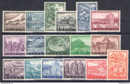 1961 GRECIA - Turistica, Yvert N. 726/42, 17 Valori, MNH** - Sonstige & Ohne Zuordnung