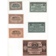 NOTGELD - HOHSCHEID - 6 Different Notes (H086) - [11] Local Banknote Issues