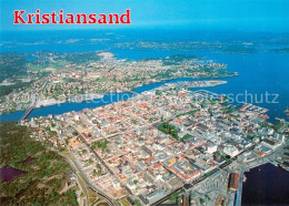 73714083 Kristiansand Fliegeraufnahme Kristiansand - Norvège