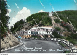 Ae606 Cartolina San Giustino Valico Di Bocca Trabaria Albergo Rifugio Perugia - Perugia