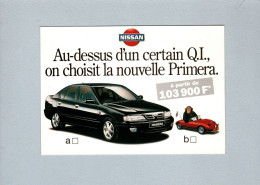 Automobile : Pub Pour La Nissan Primera - PKW