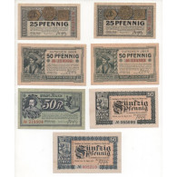 NOTGELD - JULICH - 7 Different Notes (J012) - [11] Lokale Uitgaven