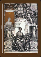 Portugal 2020 Academia Real De História 300 Anos Years Of The Foundation Of The Royal Academy Of History D. João V Medal - Cartes-maximum (CM)