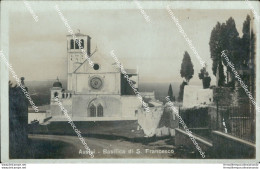 Ae626 Cartolina Assisi Basilica Di S.francesco Provincia Di Perugia - Perugia