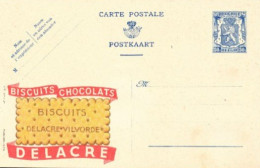 BELGIUM PPS 50C BLUE "SCEAU D'ETAT" SBEP PUBLIBEL 572 DELACRE UNUSED - Publibels