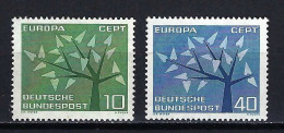 BUND Komplettsatz Mi-Nr. 383 - 384 Europa Postfrisch - Siehe Bild - Unused Stamps