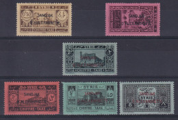 Alexandrette          Taxes   1/6 * - Unused Stamps