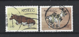 Norway 1981 Farm Animals Y.T. 790/791 (0) - Usados