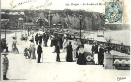 FRANCE: DIEPPE: Le Boulevard Maritime. 1906 - Dieppe