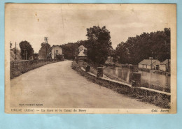 Urçay  La Gare  Le Canal Du Berry - Autres & Non Classés