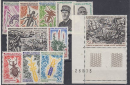 TAAF 1972  Complete Year 11v ** Mnh (59763) - Años Completos