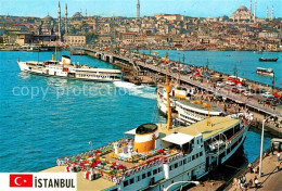 72899207 Istanbul Constantinopel Suleymaniyeye Dogru Hafen Galata Bruecke Istanb - Turkey