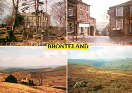 72898384 Yorkshire Humber Bronteland Friedhof Strasse Panorama  United Kingdom - Andere & Zonder Classificatie