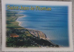 50 Manche CPM Saint St Jean Le Thomas Le Camping Et La Baie Du Mont Saint Michel - Andere & Zonder Classificatie