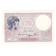 5 FRANCS VIOLET 27-07-1939 SUP Fayette 4.3 - 5 F 1917-1940 ''Violet''