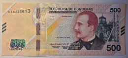 Honduras 500 Lempiras 7 Abril 2022 Pnew UNC - Honduras