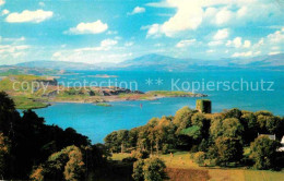 72897800 Oban Sheperds Hat And Mountains Of Mull From Above Dunollie Castle Oban - Altri & Non Classificati