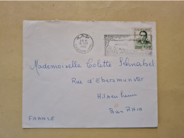 Lettre MAROC FLAMME 1962 - Marruecos (1956-...)