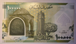 Lebanon 100000 Livres 2020 Commemorative Polymer Pnew UNC - Líbano