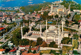 72896509 Istanbul Constantinopel Fliegeraufnahme Sultan Ahmet Camii Ve Aya Sofya - Turchia