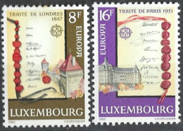 LUXEMBOURG 1982 Europa 2 Values MM - Nuevos