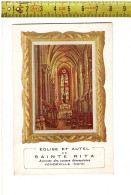 Kl 5313 - EGLISE ET AUTEL DE SAINTE RITA VENDEVILLE NORD - Devotion Images