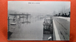 CPA (75) Crue De La Seine.1910.Paris. Sous La Neige.   (7A.712) - Alluvioni Del 1910
