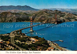 72894195 San_Francisco_California The Golden Gate Bridge Fliegeraufnahme - Other & Unclassified