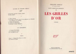 Les Boussardel 3 Les Grilles D'or - Otros & Sin Clasificación