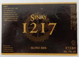 Bier Etiket (7o3), étiquette De Bière, Beer Label, Sinay1217 Oud Brouwerij De Graal - Bier