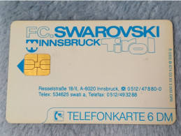 GERMANY-1142 - O 0674 - FC Swarovski Innsbruck Tirol - 3.000ex. - O-Serie : Serie Clienti Esclusi Dal Servizio Delle Collezioni