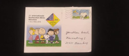 C) 2018. GERMANY. ON BEAUTIFUL CIRCULATED ENVELOPE. SNOOPY AND HIS FRIENDS. XF - Otros & Sin Clasificación