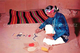 72889187 Navajo Sand Painter Indianer - Autres & Non Classés