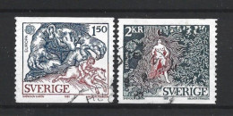 Sweden 1981 Europa Folklore Y.T. 1123/1124 (0) - Used Stamps